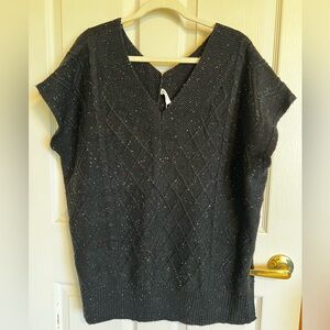 Chic Black V-Neck Sweater